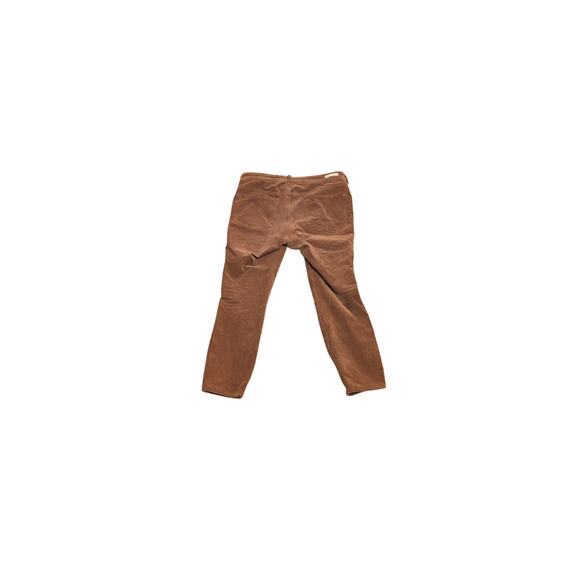 Pilcro and The Letterpress High-Rise Skinny Corduroy Pants Brown, Size 30 Petite - Picture 3 of 5